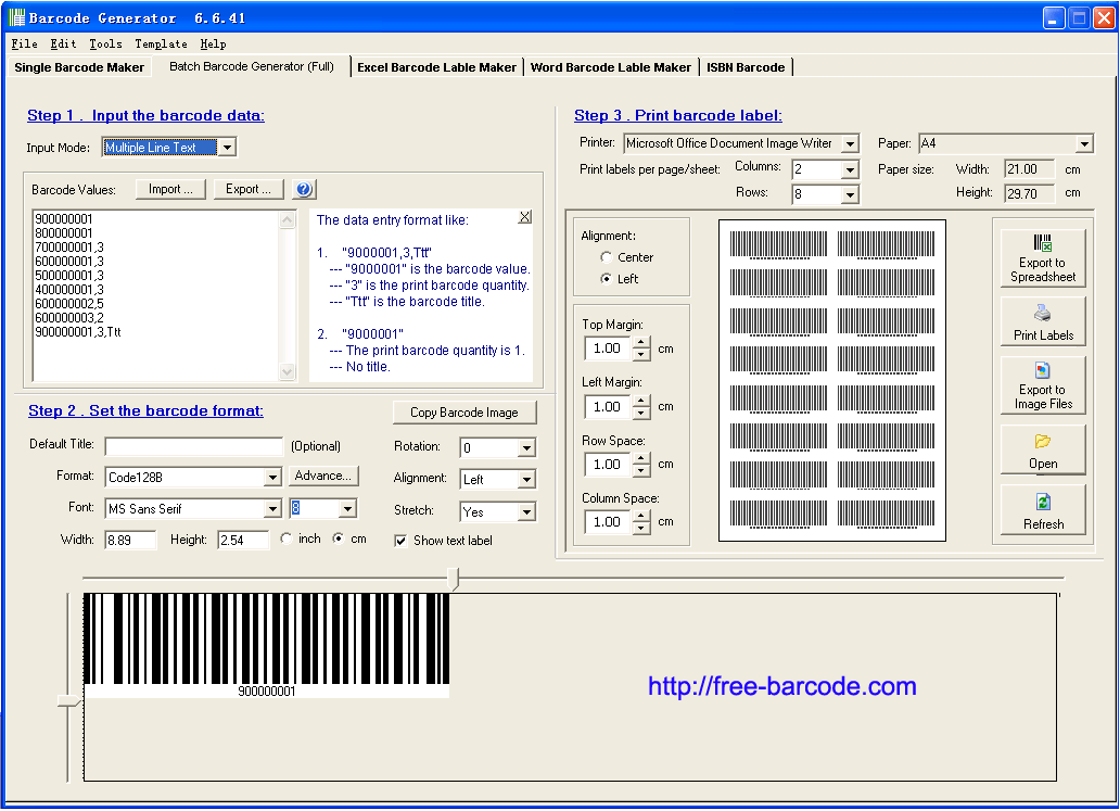 Barcode Generator Software Download